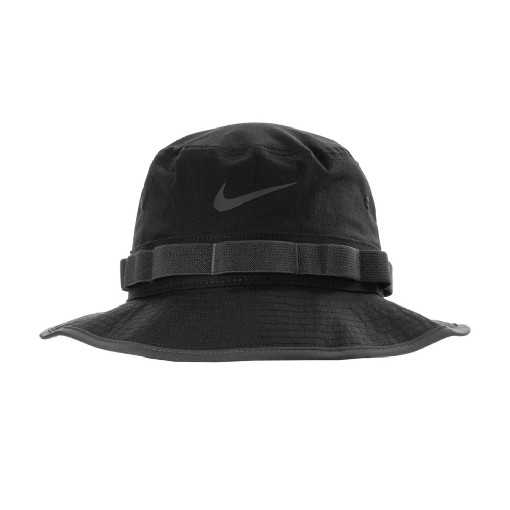 Nike Dri-FIT Apex Bucket Hat Black Unisex Size M NWT